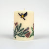 Winter Birds Candle